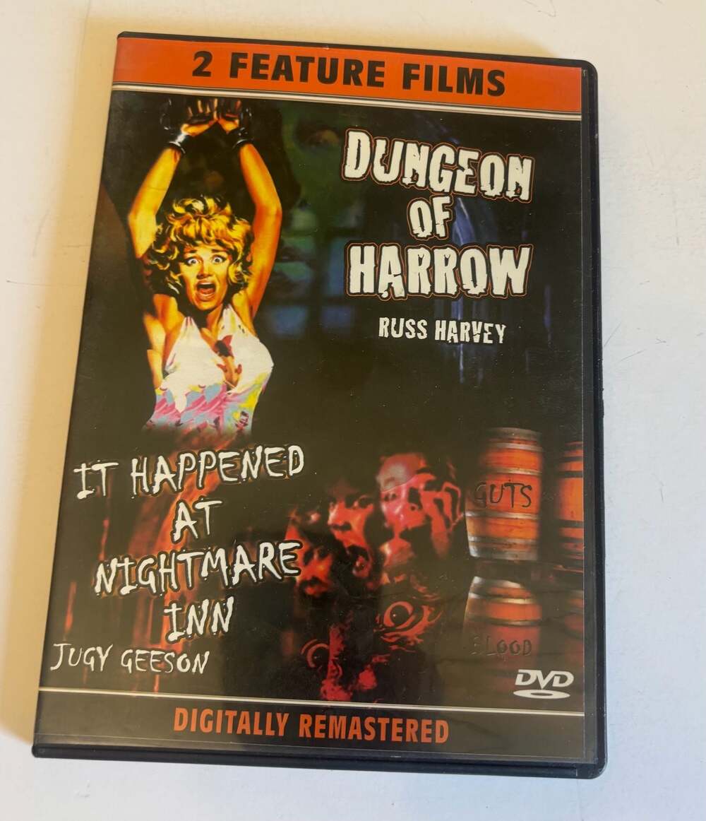 Dungeon of Harrow / It Happened at Nightmare Inn 2-Feature Film DVD